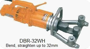 Click here for more about the DBR-32WH portable rebar bender/straightner